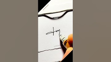P letter Signature Style|| Pooja name Signature||Signature Style||Signature Expert|| #viral #shorts