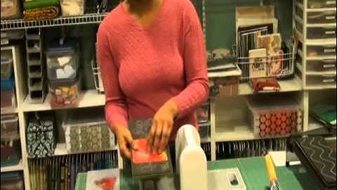 Making Gift Tags Using a Fabric Die-Cutting System