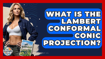 What Is The Lambert Conformal Conic Projection? - The Geography Atlas