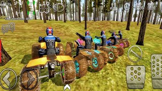 Offroad Outlaws Green Jungle 5 Player Quad Bike Racing Android Best Open The Gameplay Video For Us screenshot 5