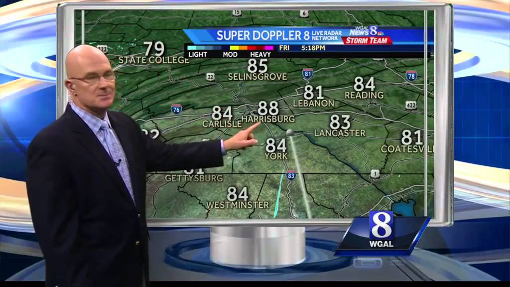 Joe's weekend forecast: Temps in the high 80s - YouTube