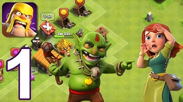 Clash of Clans - Gameplay Walkthrough Part 1 - Tutorial (iOS, Android)