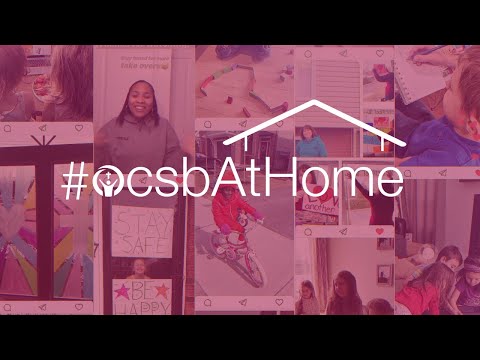 Ottawa Catholic School Board -  Learning From Home - #ocsbAtHome