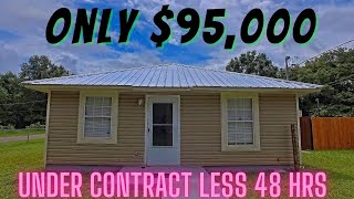 Home For Sale Only $95,000 Move-In-Ready in Pensacola ~ Under Contract before the video was finished