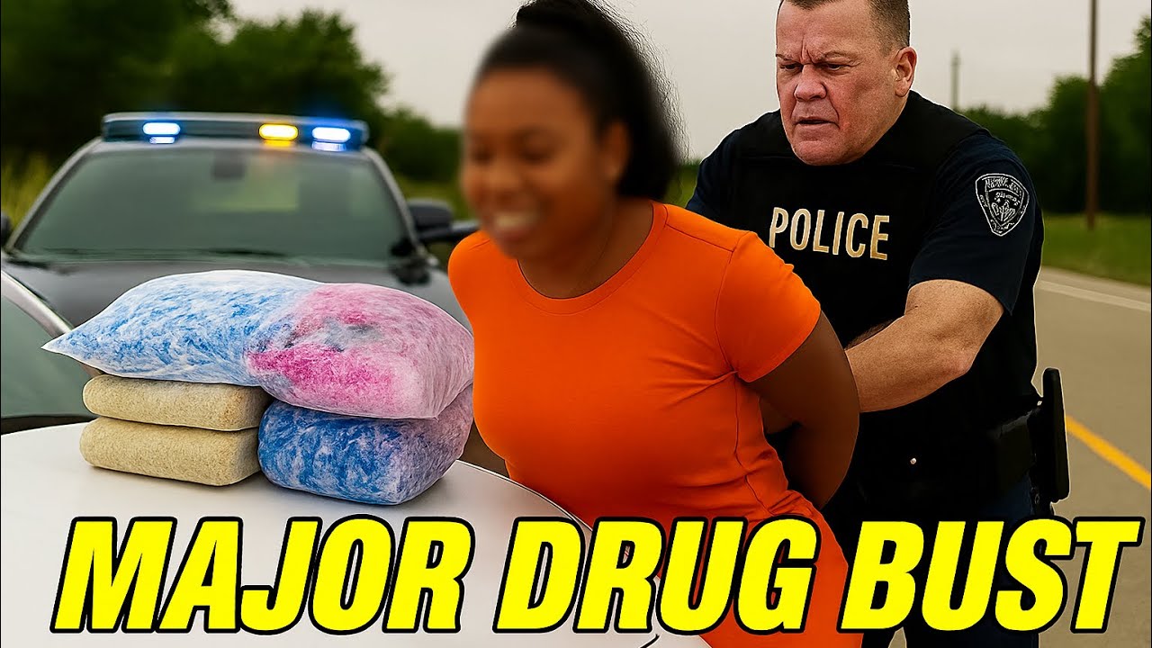 Cops Pull Over Suspicions Car With Over 112 Pounds Of Narcotics - YouTube