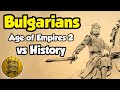 Bulgarians - AoE2 vs History