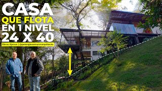 Houseboat on 1 level hidden from the city | GUATEMALA | Amazing Houses | Peter Giesemann