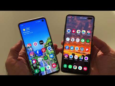 Galaxy S10 x S10+ de 1TB e 12 de RAM: Comparando as principais características