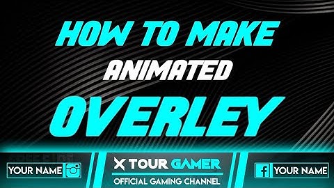how to make animated gaming overlay on android