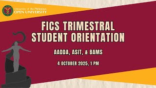 FICS Trimestral Student Orientation Guide
