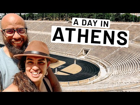 ギリシャのアテネでのある日2021Travel Vlog（Anafiotika、Panathenaic Stadium、Kolonaki、Lycabettus）