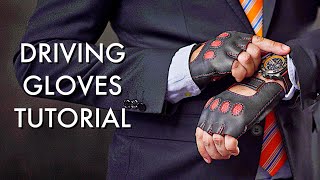 Driving Gloves DIY Tutorial - Tutorial and Pattern Download
