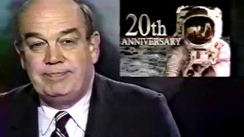 50th Anniversary of Apollo 11 Moon Landing: July 20, 1969 (CBS News 20 Year/1989)
