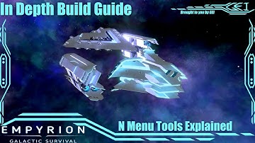 In-depth Build Guide N Menu Tools Explained