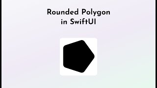 Draw Rounded Polygon in SwiftUI (Shape)