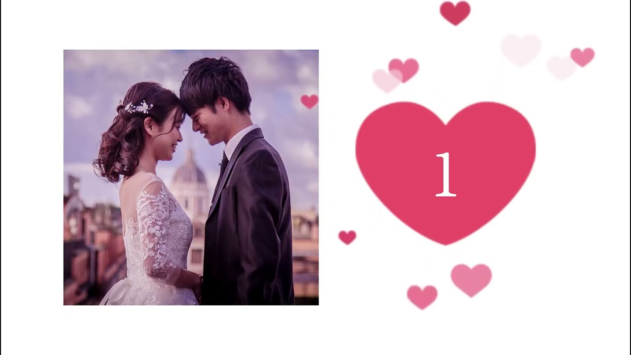 オープニングムービー 特典ver 【結婚式オープニングムービー】前撮り