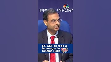 50th GST Council Meet: 5% Gst On Food & Beverages In Cinema Halls | CNBC TV18