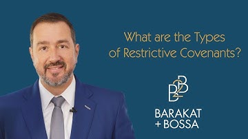 What are the Types of Restrictive Covenants?