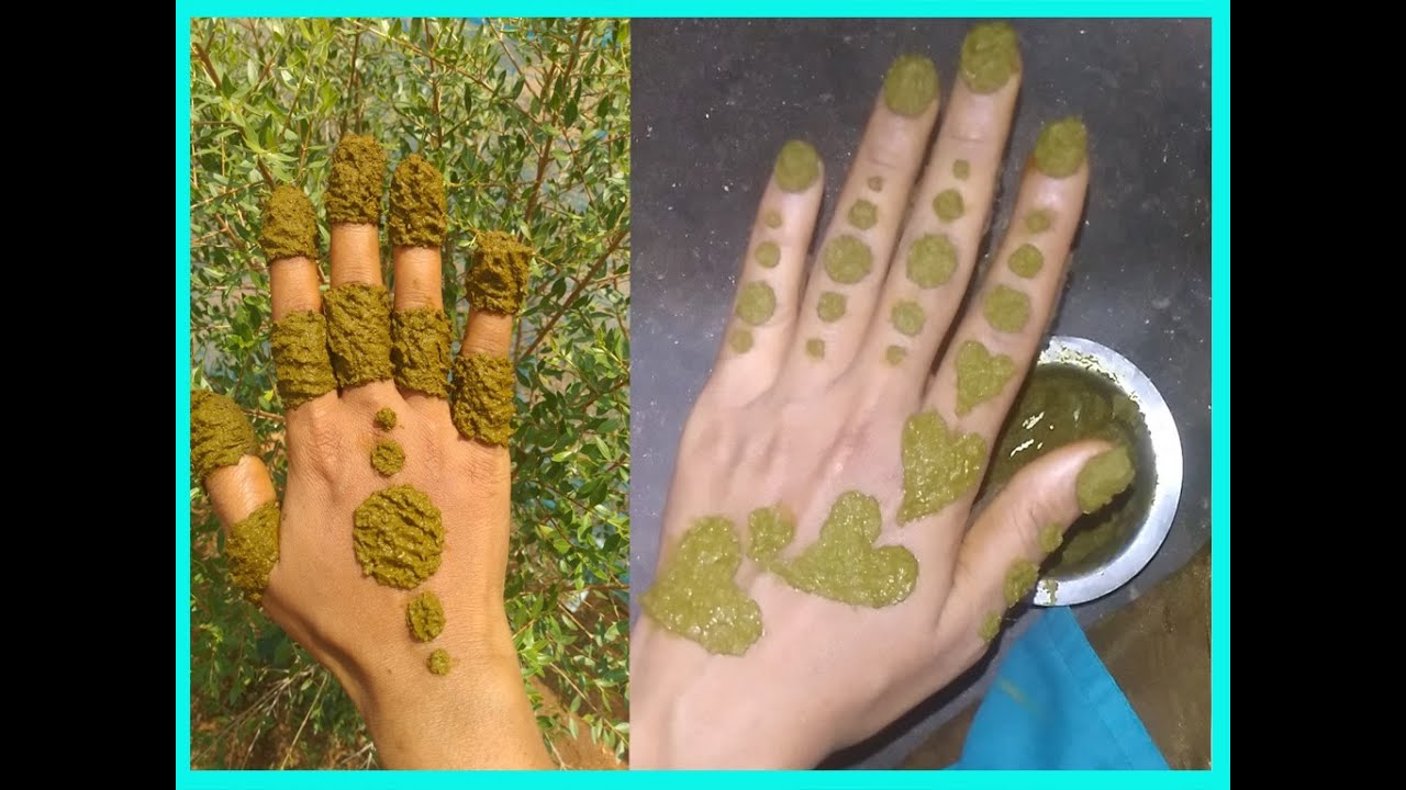 Easy Back Hand Maruthani Design - 2,3 || Simple Gorintaku Designs ...