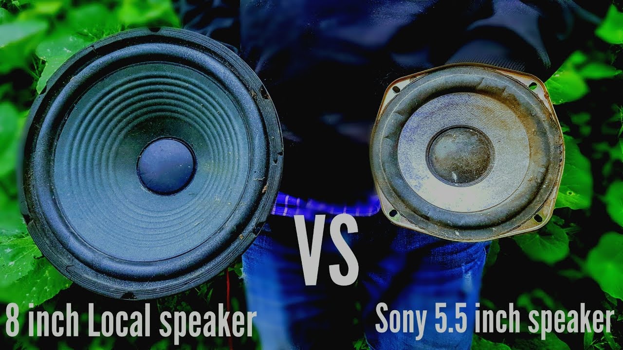 sony woofer speaker 8 inch