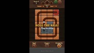 Roll The Ball Slide Puzzle 2 - Moves Basic E Level 1 Walkthrough screenshot 4