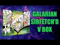 New opening a galarian sirfetcv box pokemontcg