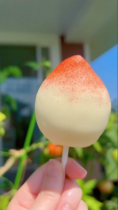 Make the Viral Japanese Peach Ice Cream at home 🍑