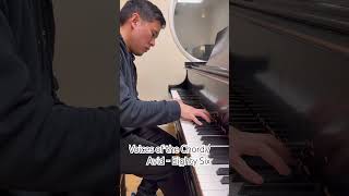 “I won’t forget. I will never forget.” #eightysix #86 #anime #piano