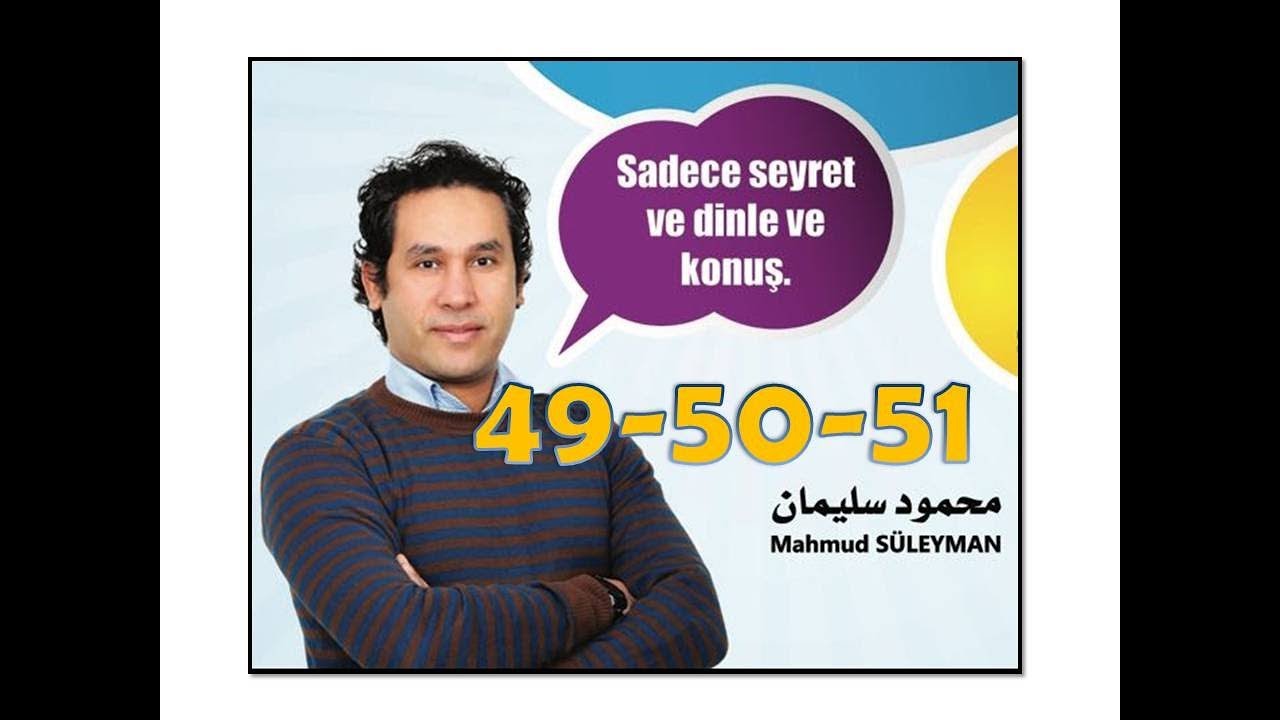 ARAPÇA KONUŞMA KALIPLARI - 49, 50, 51. Kalıp