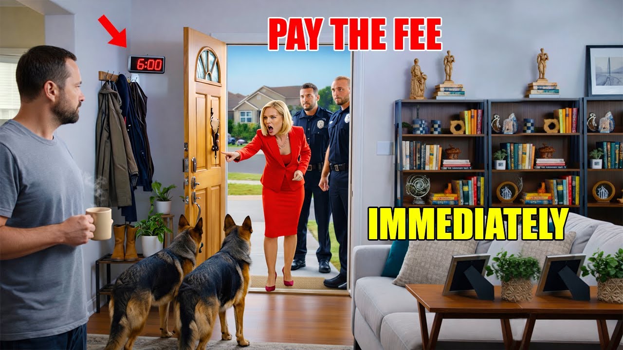 HOA banged on my door at dawn demanding 