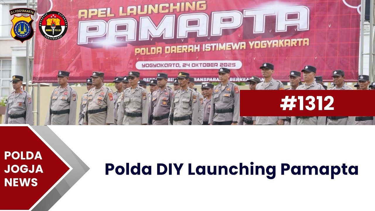 Polda DIY Launching Pamapta | Polda Jogja News 