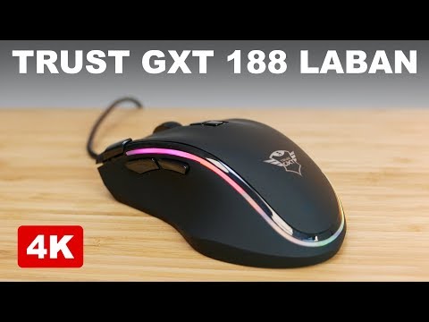 TRUST GXT 188 LABAN RGB - UNBOXING 4K