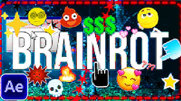 How To Make A BRAINROT Effect In After Effects