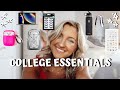 COLLEGE ESSENTIALS // what you really need to bring