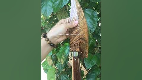 🌺 DAO BẦU LỌC BẢN NHỎ -  VỚI CHIẾC VỎ XINH XINH - HÀNG CHUẨN CỦA HTX DAO PHÚC SEN 🌺