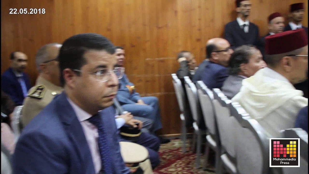 محمدية بريس تنقل لكم مراسيم تنصيب رئيس المحكمة الابتدائية بالمحمدية الاستاذ محمد العلام