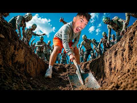 I dug a hole to survive a zombie apocalypse - The Spotter Dig Or Die