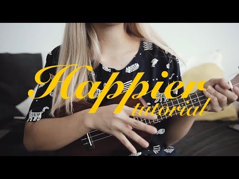 How To Play Happier - Marshmello Ft. Bastille (Ukulele Tutorial)