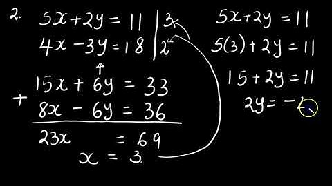 solving simultaneous by elimination video 2 #balancing coefficients#