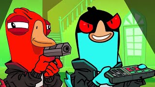 картинка: АМОНГУСЬ! МАНИПУЛИРОВАТЬ ЛЮДЬМИ В УТКАХ ВЕСЕЛО! - Goose Goose Duck!
