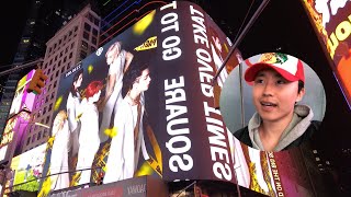 GOING TO SB19's TSX BILLBOARD IN TIMES SQUARE NYC!!! | PAGTATAG World Tour