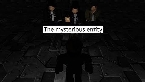 How I got the mysterious entity badge. [Roblox]