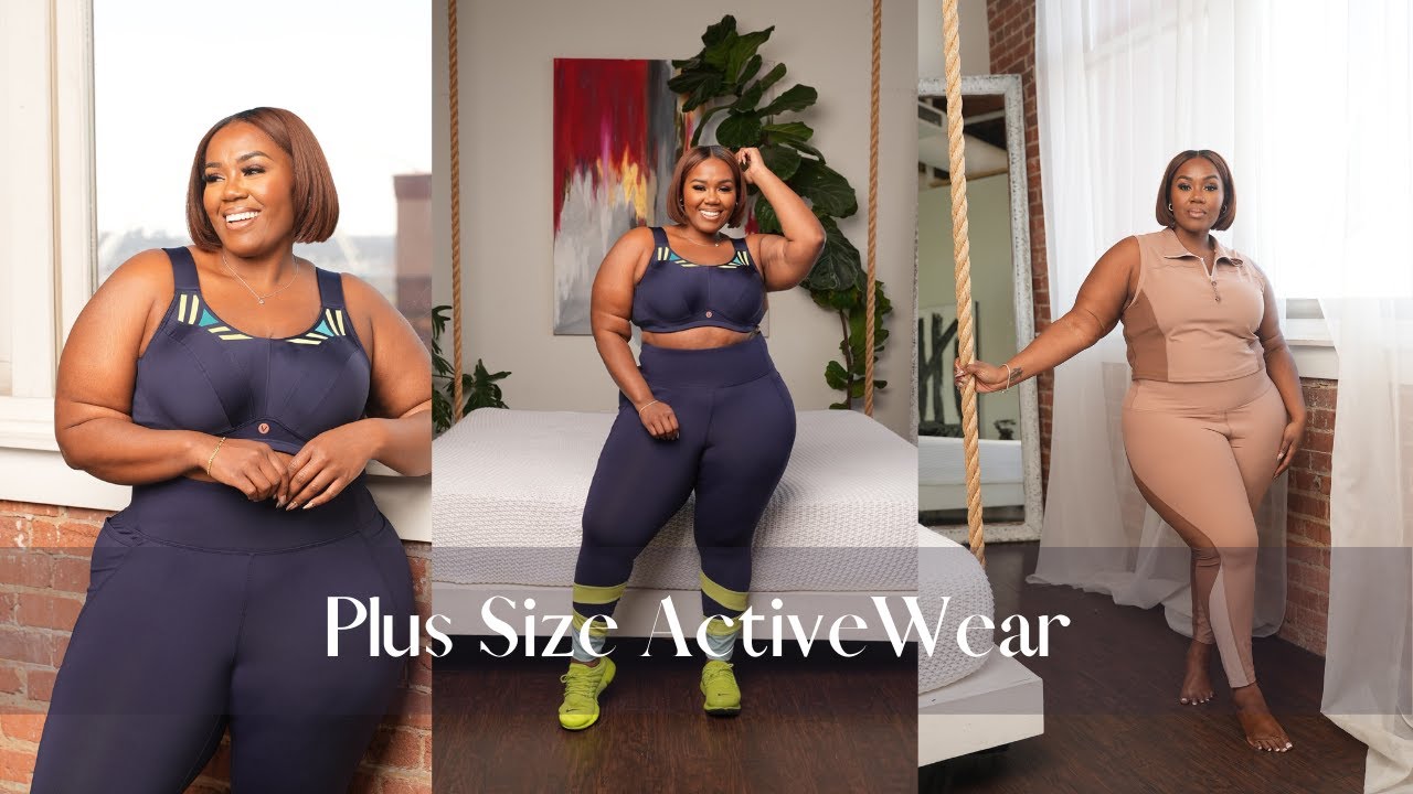 Plus Size Sports Bras & ActiveWear 