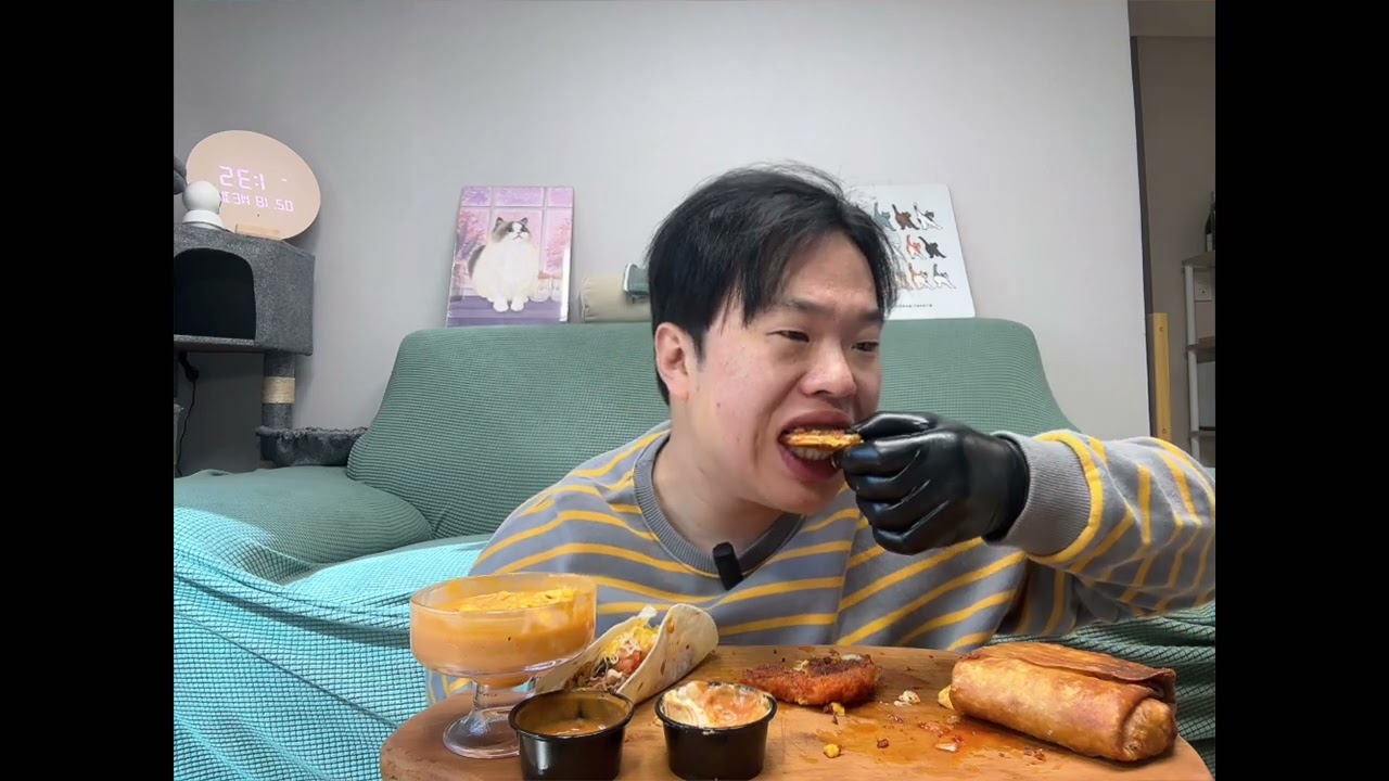 치미창가+칠리스치즈스틱+타코