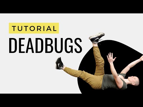 Dead Bugs for core stability