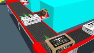Conveyor System  Case Handling Simulation