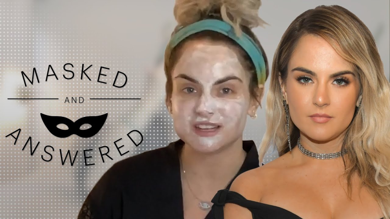 JoJo Face Masks And Spills Her Skincare Secrets | Masked And Answered | Marie Claire