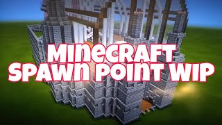 Minecraft Cathedral Spawn point WIP