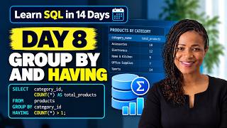Learn SQL in 14 Days | Day 8: GROUP BY and HAVING