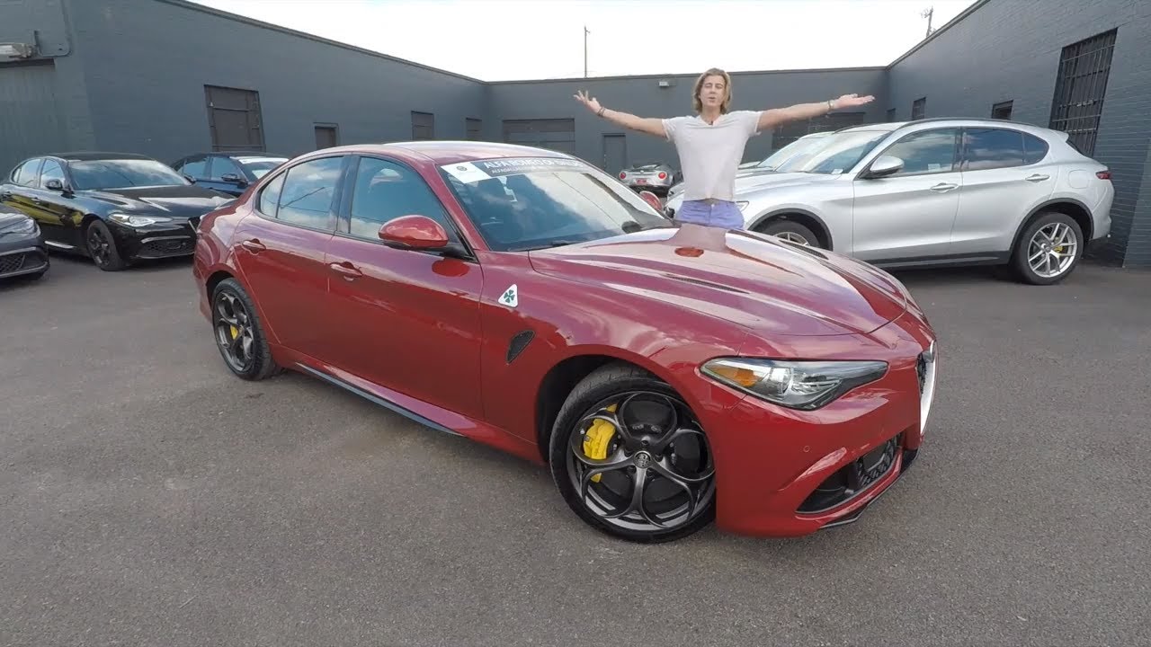 The Alfa Romeo Giulia Quadrifoglio Is Really A 4 Door Ferrari